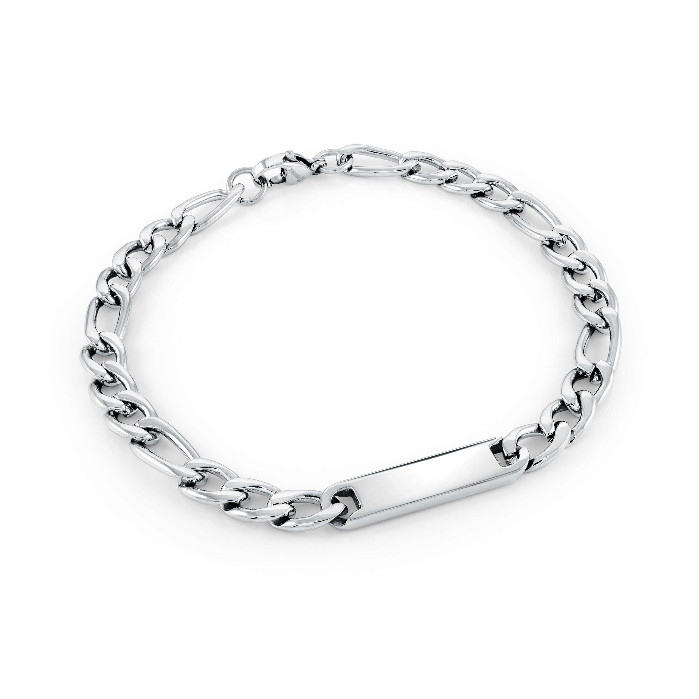 SteelLink ID Figaro Bracelet