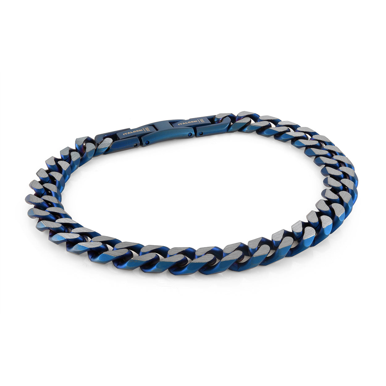 BlueEdge Steel Curb Bracelet – Harry Ritchies
