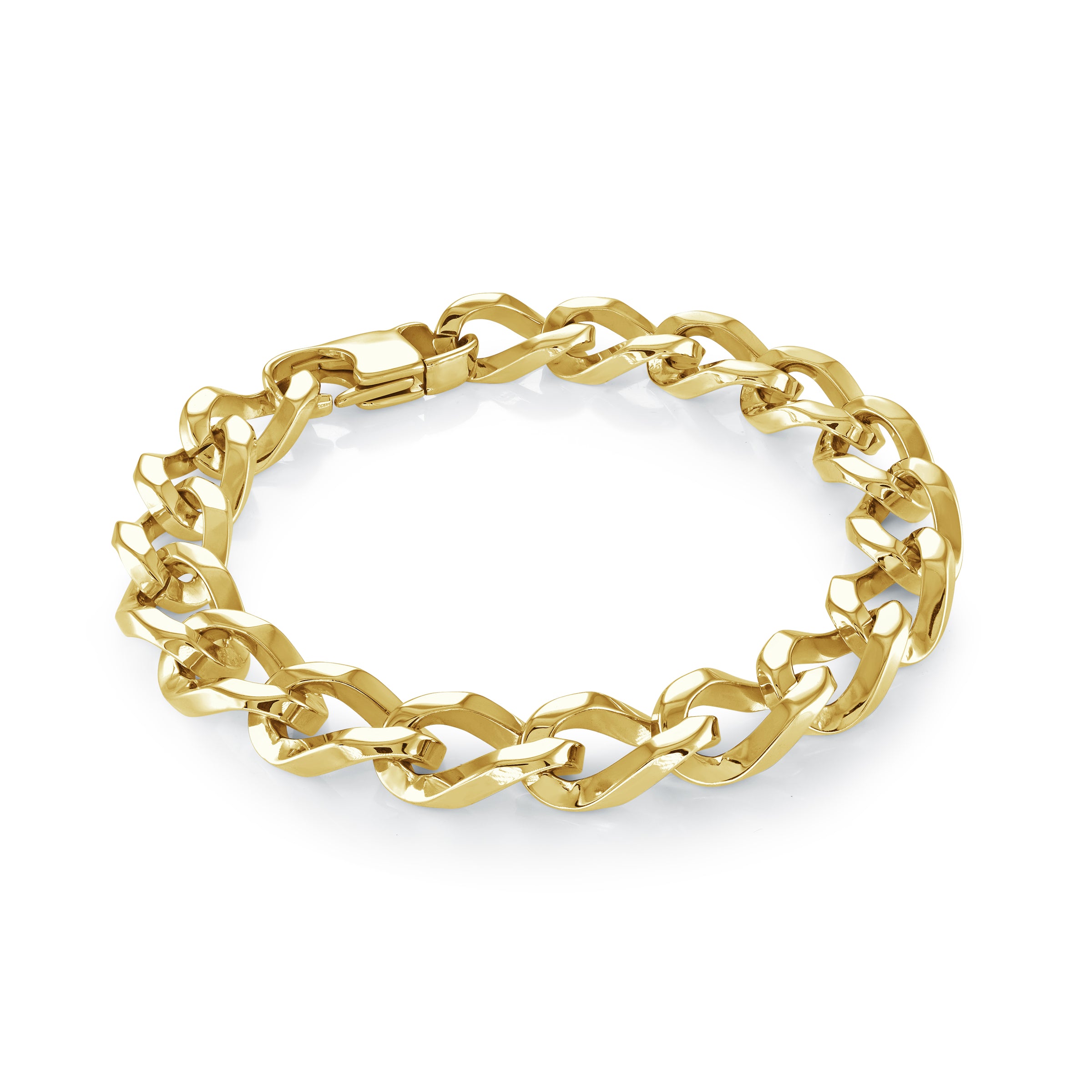 LuxeLink Open Curb Bracelet