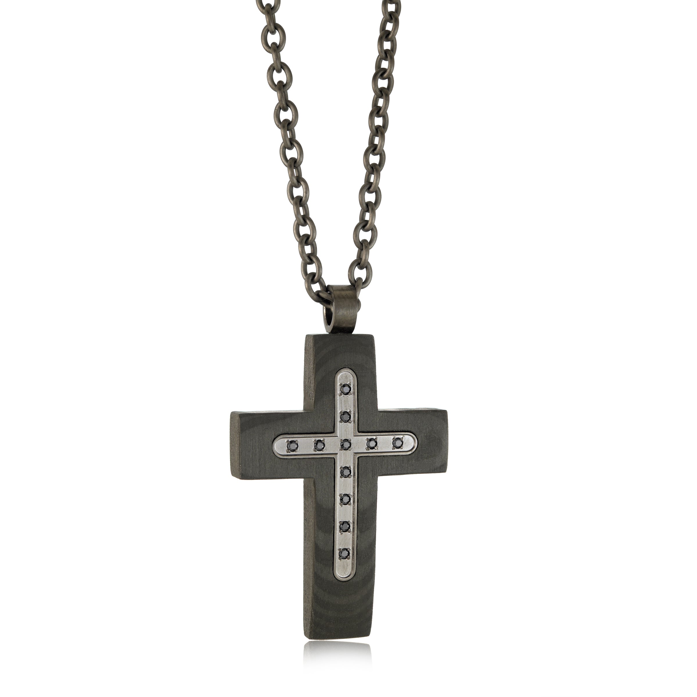IronShadow Cross Necklace
