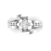 Love Story® Bold Embrace Princess Cut Diamond Engagement Ring