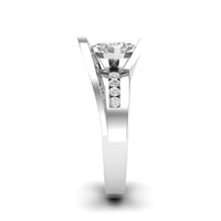 Love Story® Bold Embrace Princess Cut Diamond Engagement Ring
