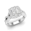 Love Story® Enchanted Path Round Diamond Engagement Ring