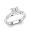 Love Story® Radiant Illusion Princess Cut Diamond Bridal Set