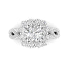 Love Story® Enchanted Path Round Diamond Engagement Ring