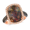 Le Vian® Prismatic Flame Aquadite Ring