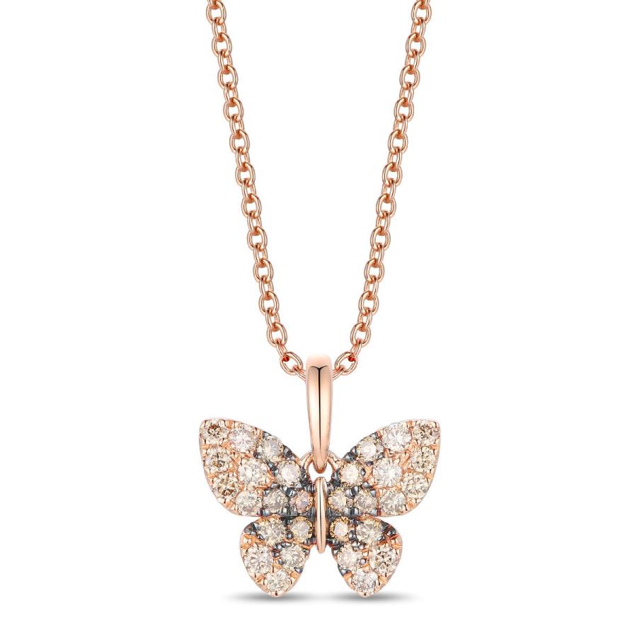 Le Vian® Blushed Wings Butterfly Pendant