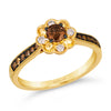 Le Vian® Honey Bloom Chocolate & Nude Diamond Ring
