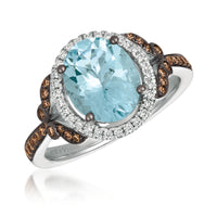 Le Vian® Lagoon Whisper Aquamarine Ring