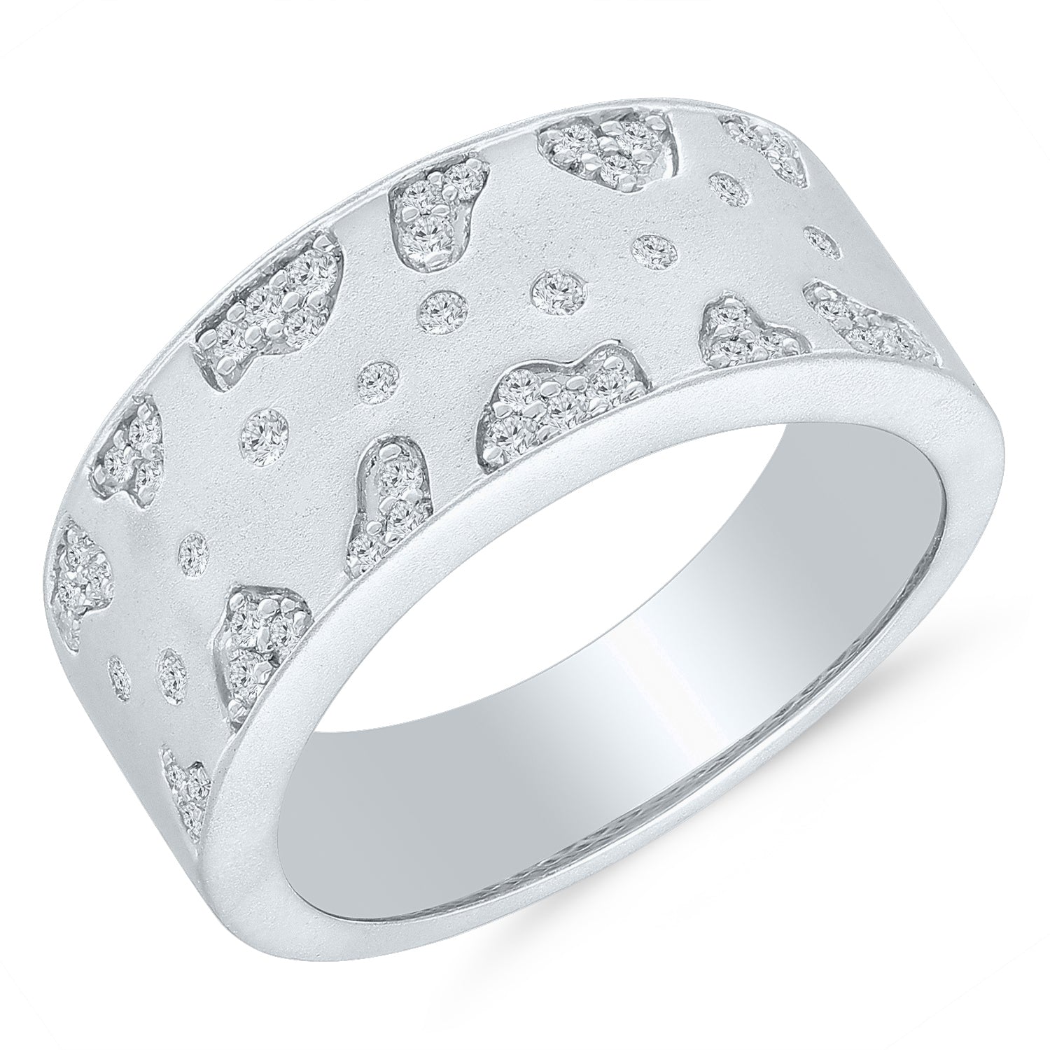 Animal Print Diamond Fashion Band