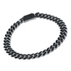Black Ice Curb Chain Bracelet