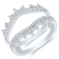 Diamond Crown Embrace Ring Guard