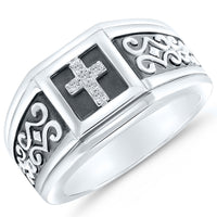 Guardian Cross Ring