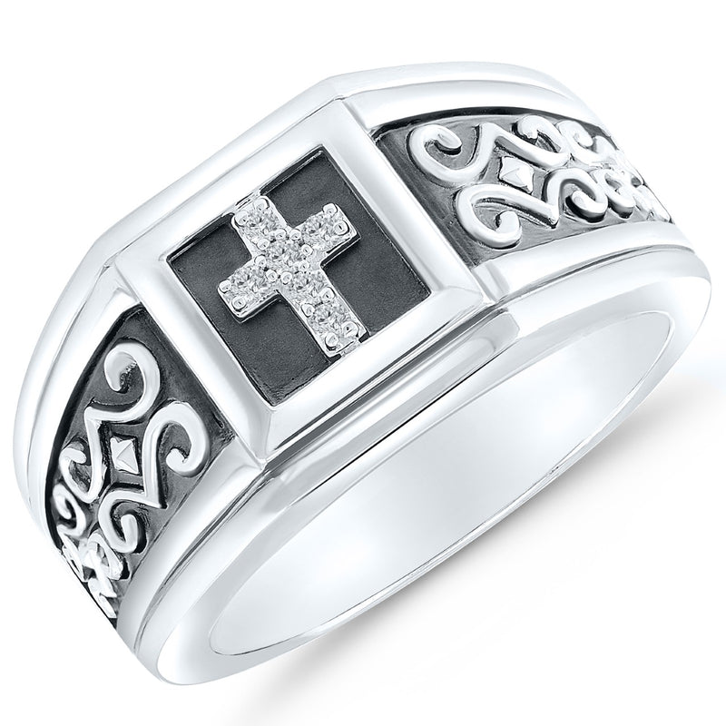 Guardian Cross Ring