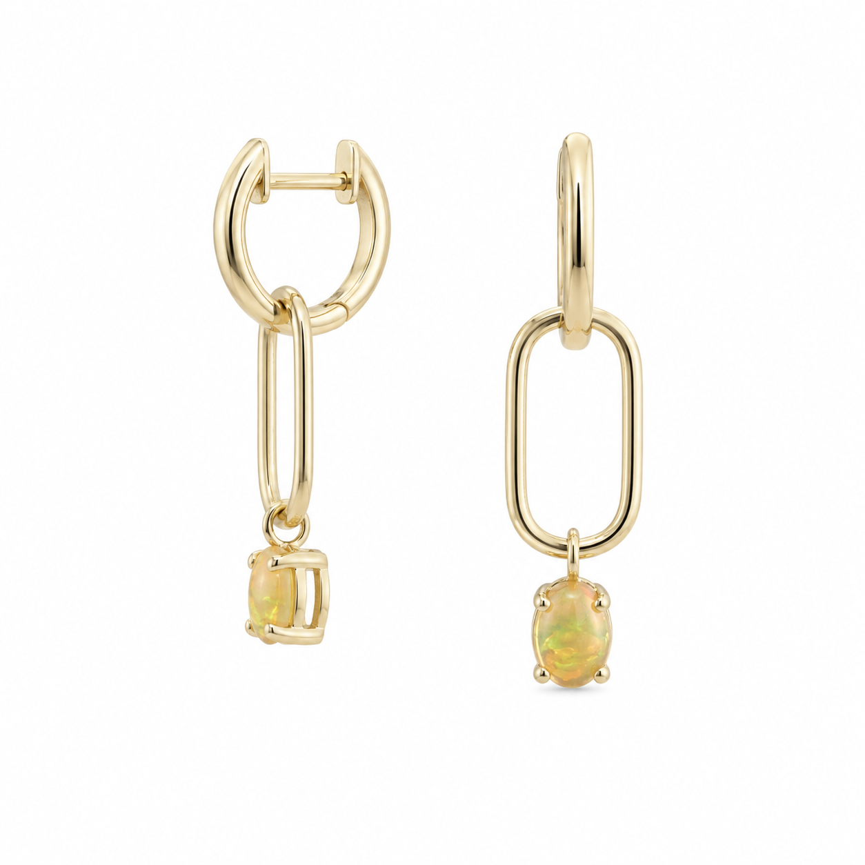 Opal Sunset Drop Earrings
