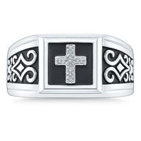 Guardian Cross Ring