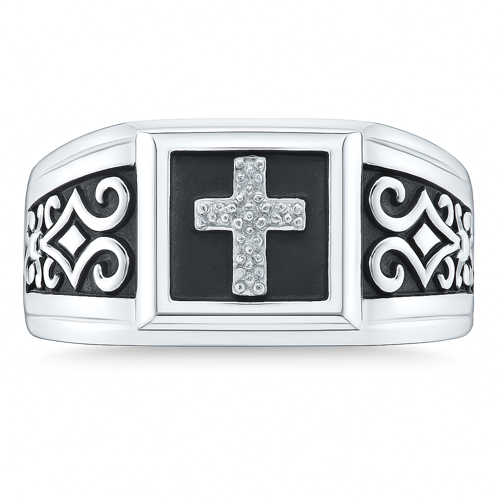 Guardian Cross Ring