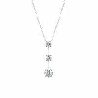 ShimmerLine Diamond Necklace