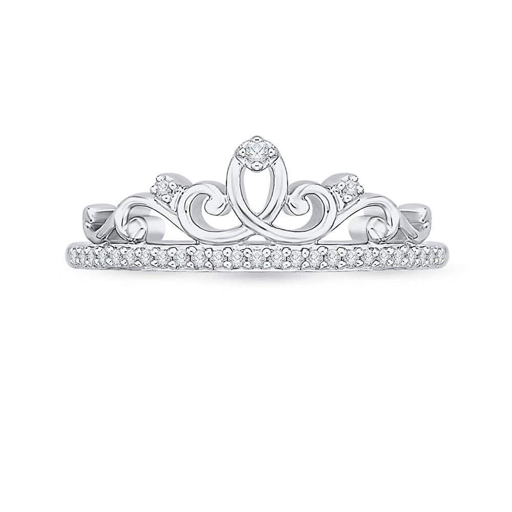 Diamond Tiara Ring