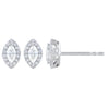 Diamond Halo Stud Earrings