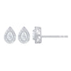 Diamond Halo Stud Earrings