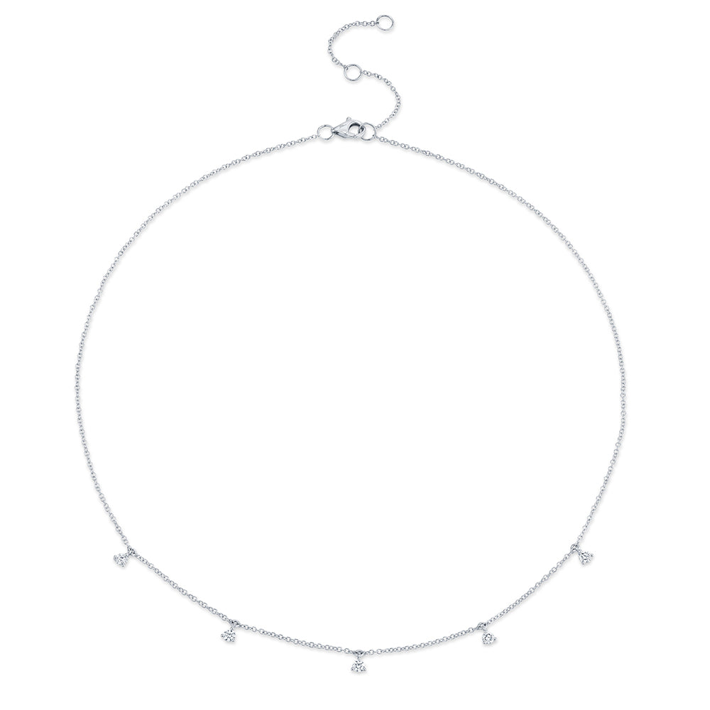 Shy Creation® Freezing Rain Drop Necklace