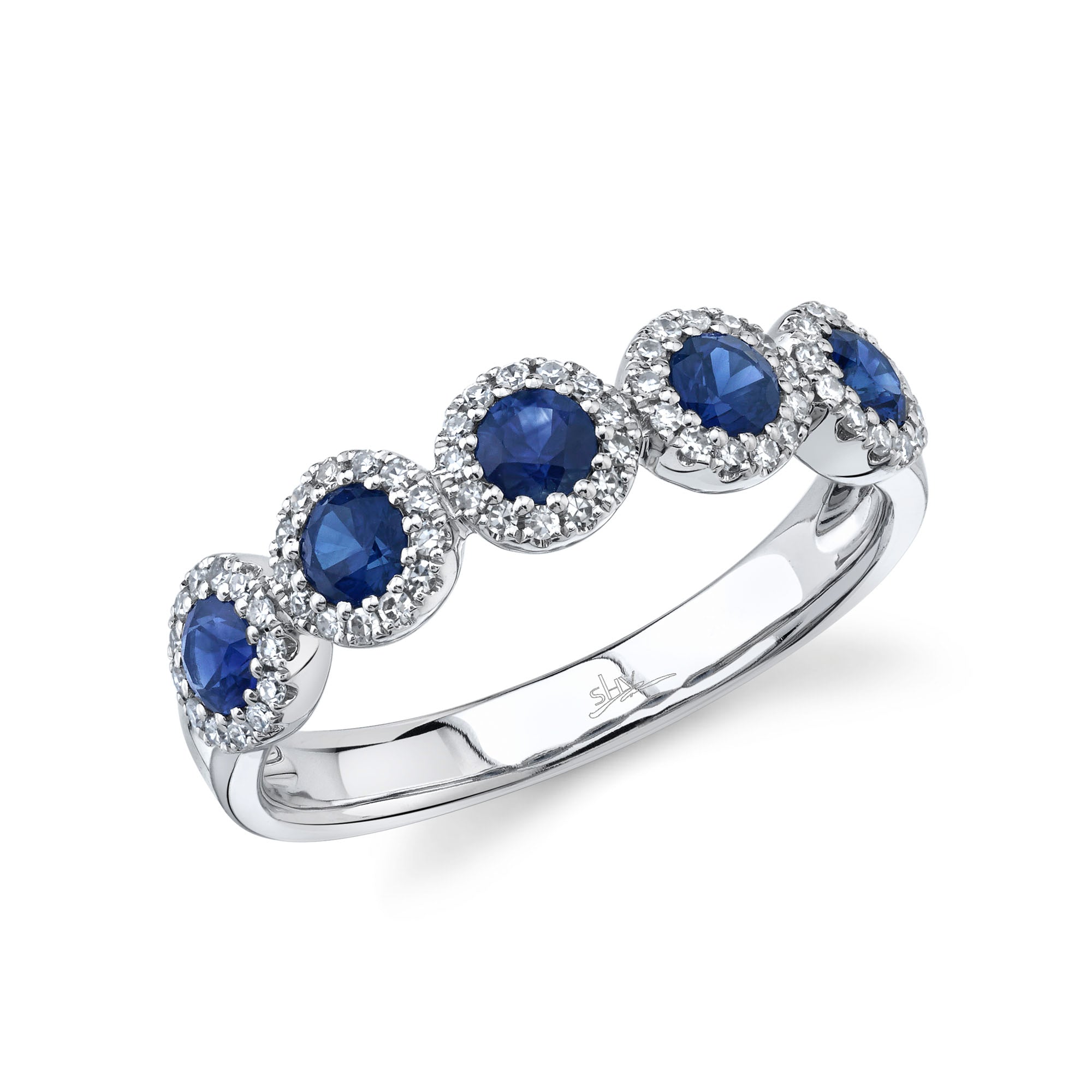 Shy Creation® Sapphire Starlight Band