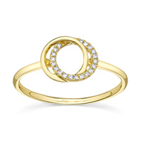 Truebond Love Knot Diamond Ring