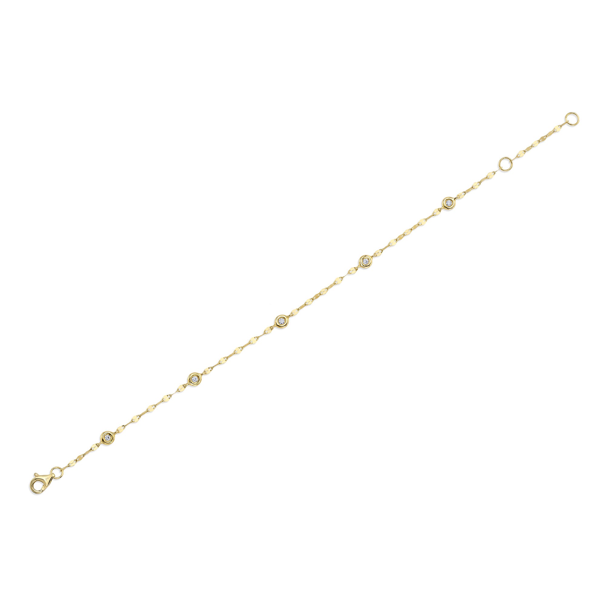 Shy Creation® Sparkpulse Bezel Diamond Bracelet