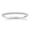 Shy Creation® Petite Pavé Diamond Band