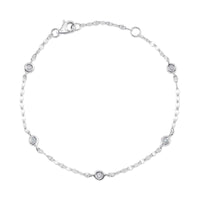 Shy Creation® Sparkpulse Bezel Diamond Bracelet