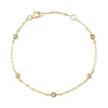 Shy Creation® Sparkpulse Bezel Diamond Bracelet