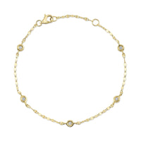 Shy Creation® Sparkpulse Bezel Diamond Bracelet