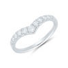 Chevron Peak Diamond Band