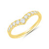 Chevron Peak Diamond Band